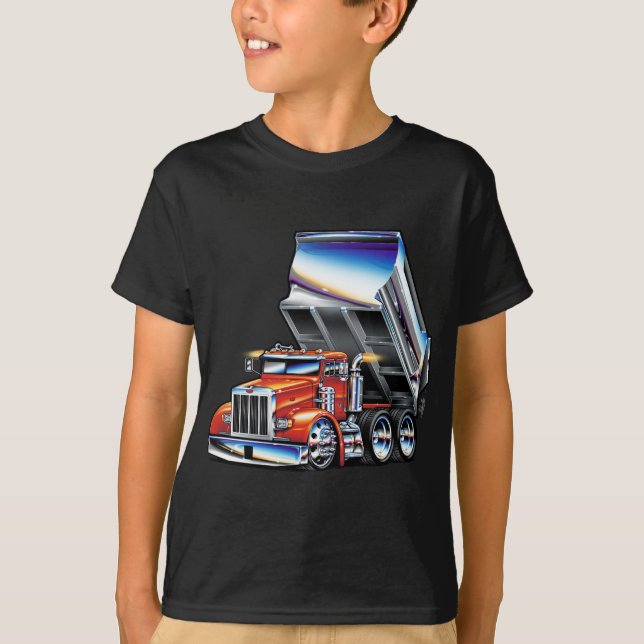 Camiseta Camião basculante de Peterbilt 357 (Frente)