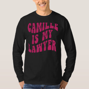 Camiseta Camille É A Minha Justiça Judicial