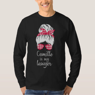 Camiseta Camille É Minha Advogada