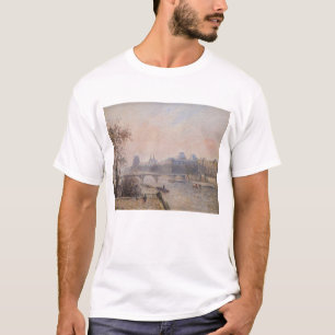Camiseta Camille Pissarro - O Sena e o Louvre