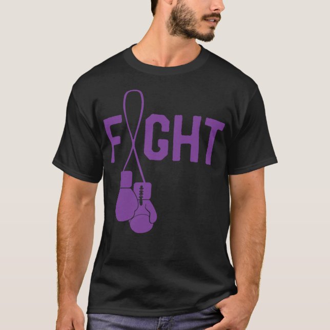 Camiseta Caminhada de Combate ao Sobrevivente de Consciênci (Frente)
