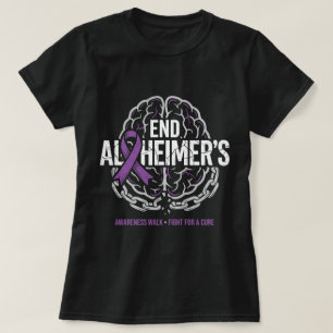 Camiseta Caminhada de Conscientização sobre o Fim da Alzhei
