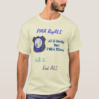Camiseta Caminhada dos RoyALS de PMA para terminar o ALS