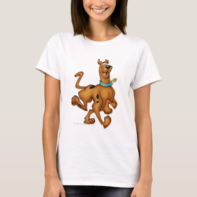 Camiseta Caminhada feliz de Scooby-Doo (Frente)