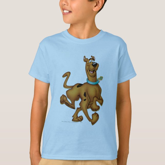 Camiseta Caminhada feliz de Scooby-Doo (Frente)