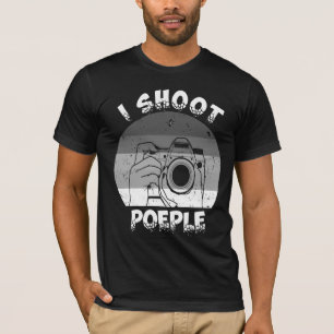 Camiseta Caminhada Fotográfica Mundial Disparar Pessoas 201