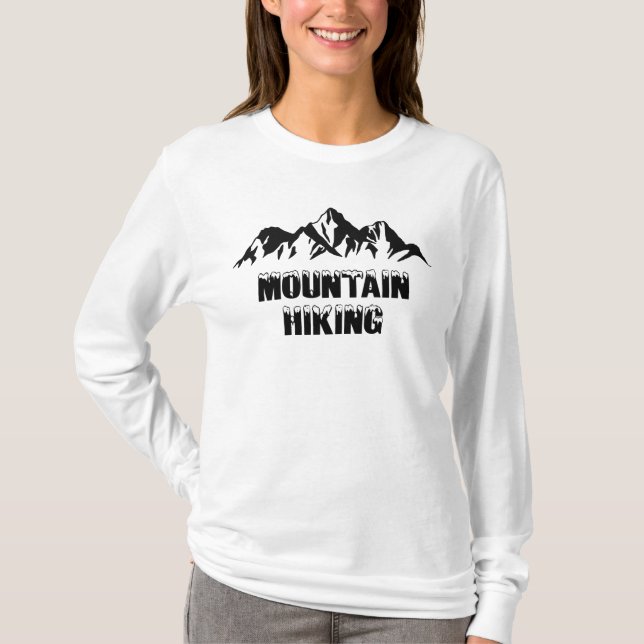 Camiseta Caminhada na montanha (Frente)