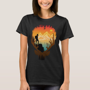 Camiseta Caminhada na Natureza dos Cervos