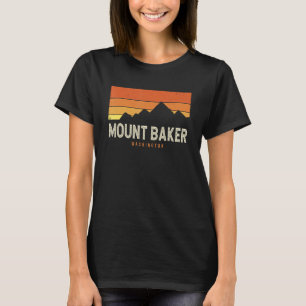 Camiseta Caminhada nas Montanhas Vintage Mount Baker Washin