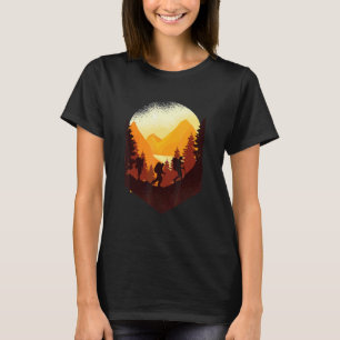Camiseta Caminhada Natureza Montanhas Natureza Montanhista
