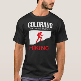 Camiseta Caminhada no Colorado – A Aventura do Estado Cente