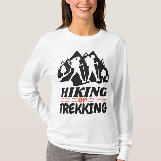 Camiseta Caminhada ou Trilha (Frente)