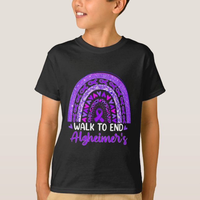 Camiseta Caminhada para Terminar a Conscientização sobre a  (Frente)