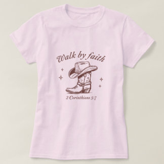 Camiseta caminhada pela fé