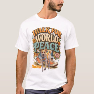 Camiseta Caminhada pela Paz Mundial