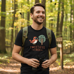 Camiseta Caminhada sem Trilhas – Design Divertido de Observ