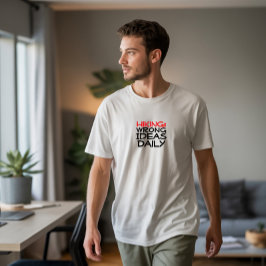 Camiseta Caminhada Trilha acampamento humor preto vermelho