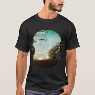 Camiseta Caminhando à noite