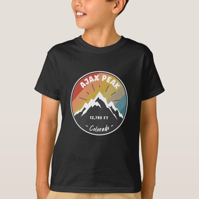 Camiseta Caminhando Ajax Peak Colorado (Frente)