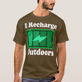 Camiseta Caminhando Camping Nature Lover