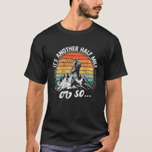 Camiseta Caminhando Design com uma citação engraçada, é out