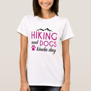Camiseta Caminhando E Cachorros Como Que Dia