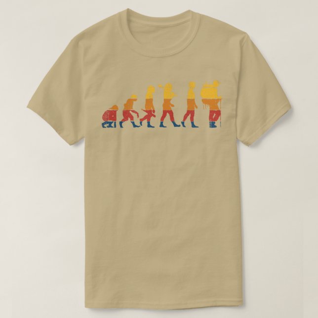 Camiseta Caminhando Hiker (Frente do Design)