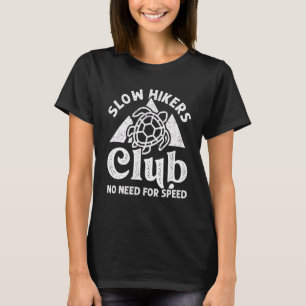 Camiseta Caminhando Hiker Mochilando Devagar Hikers Club Tr