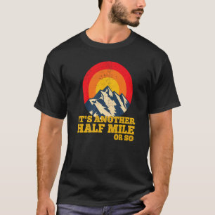 Camiseta Caminhando Montanhas Caminhante São Mais Meio Mil