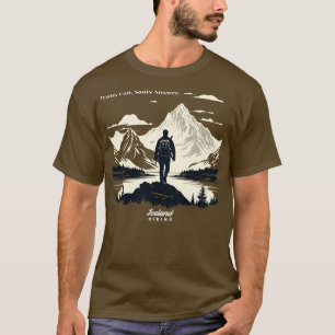 Camiseta Caminhando na Islândia Trails Chamam Almas Respost