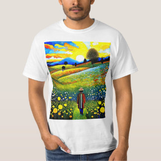 Camiseta Caminhando no campo 1