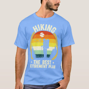 Camiseta Caminhando O Melhor Hiker Do Plano De Reforma