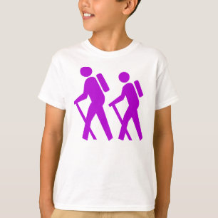Camiseta Caminhando o símbolo