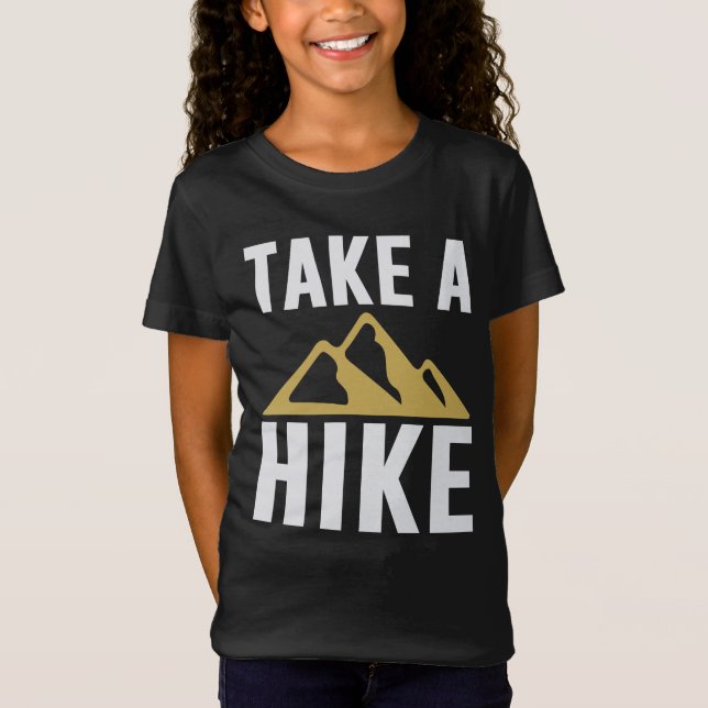 Camiseta Caminhando pela Nature Hike Hiker no Exterior Engr (Frente)