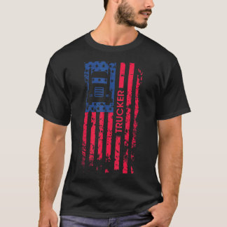 Camiseta Caminhante Bandeira Patriótica Americana 4 De Julh
