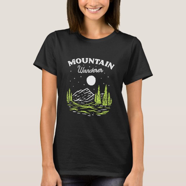 Camiseta Caminhante de Montanha (Frente)