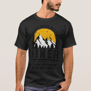 Camiseta Caminhante Divertido Amante de Caminhadas Ao Ar Li