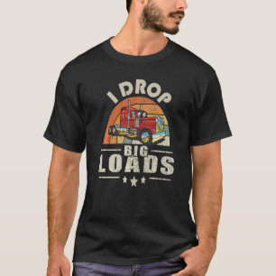 Camiseta Caminhante Eu Deixo Carga Grande Semi Motorista De