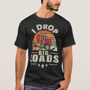 Camiseta Caminhante Eu Deixo Carga Grande Semi Motorista De