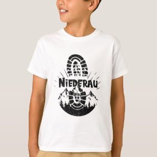 Camiseta Caminhante Niederau Tirol Áustria Férias