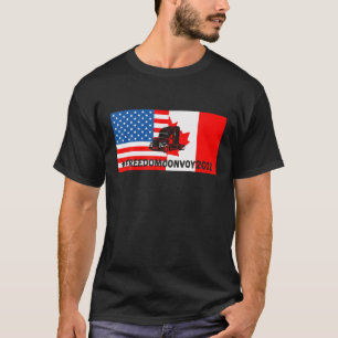 Camiseta Caminhante Para O Comboio Da Liberdade 2022, Ameri
