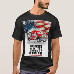 Camiseta Caminhantes Mantêm Este País Em Movimento(Versão 1
