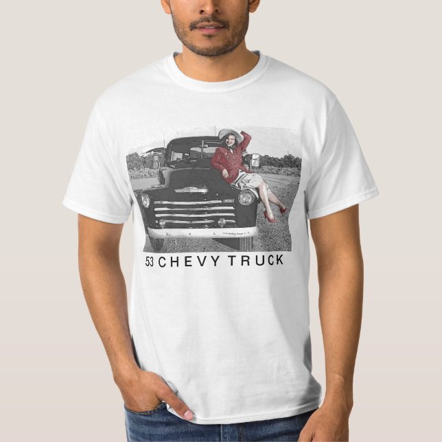 Camiseta Caminhão 1953 de Chevy (Frente)