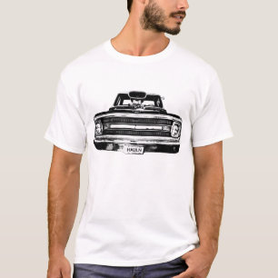 Camiseta Caminhão 1969 do músculo de Chevy C10