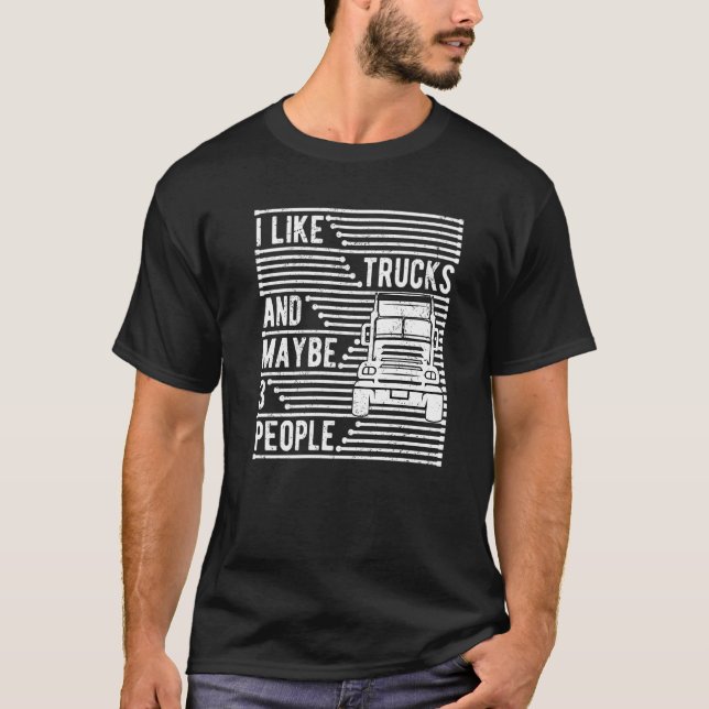 Camiseta Caminhão 1 de Maquinista (Frente)