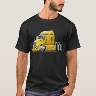 Camiseta Caminhão amarelo de Kenworth 660