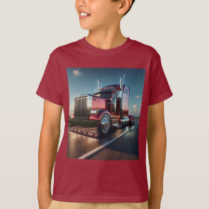 Camiseta Caminhão Borgonha de Natasha