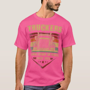 Camiseta Caminhão-Caminhante Controlador Vintage Retros Cam
