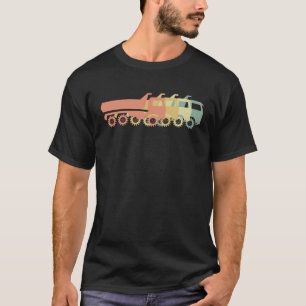 Camiseta Caminhão-Caminhão-Tronco carro vintage