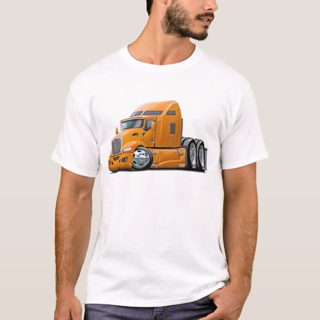 Camiseta Caminhão da laranja de Kenworth 660 (Frente)